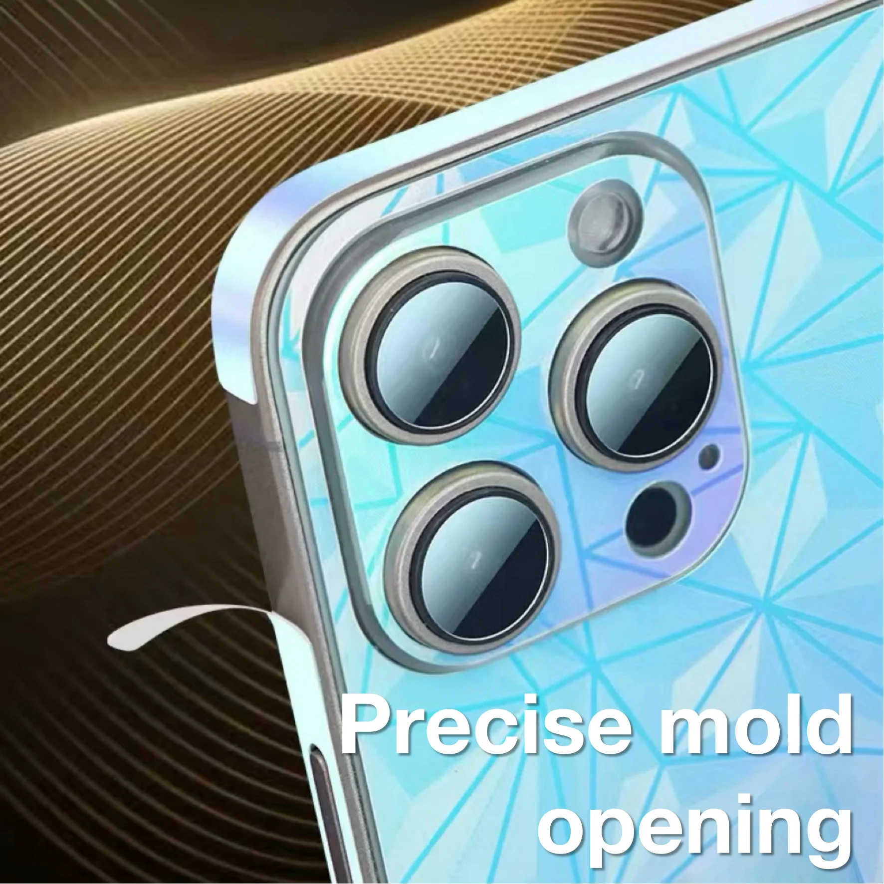 Para Apple iPhone 16 Pro Max 15 Plus 14 13 12, contraportada, borde, pegatina protectora luminosa - imagen 5