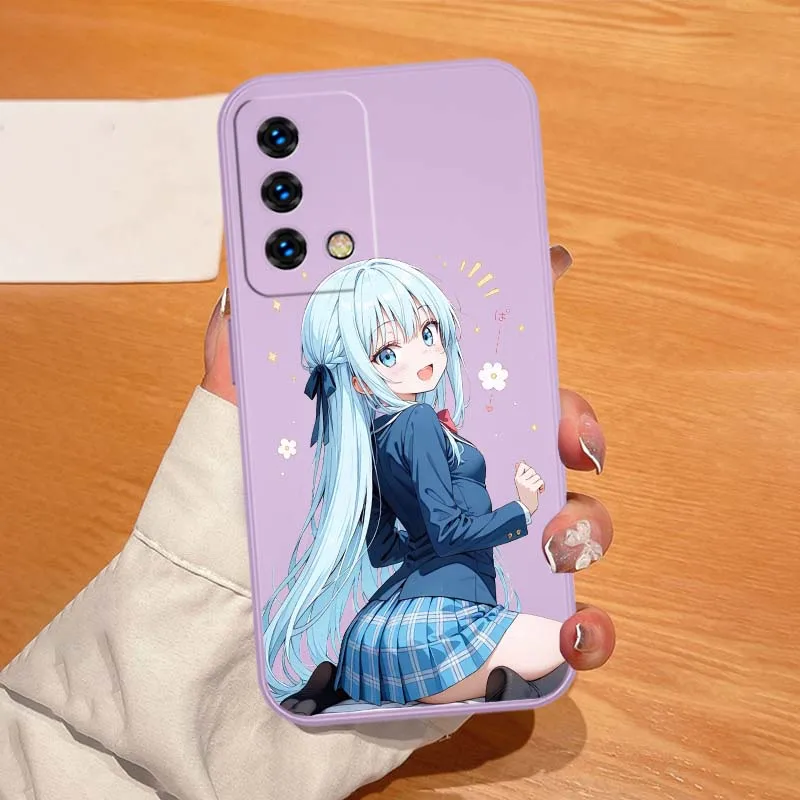 Funda de Anime FanArt Girl para OPPO Ace2 A98 A96 A95 A94 A92 A9 A80 A78 A77 A76 A74 A73 A72 A60 A6 Pro - imagen 3