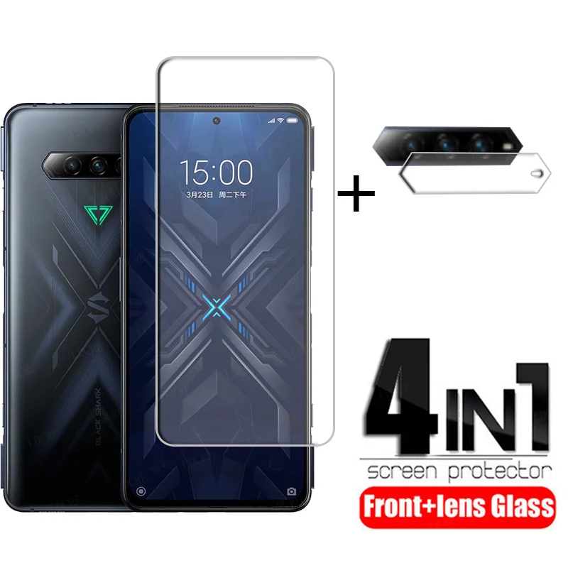 Para Xiaomi Black Shark 4 Pro vidrio para Black Shark 4 Pro Protector de pantalla 9H vidrio templado para Black Shark 4 Pro 4 4S película de lente - imagen 2