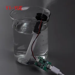 Humidificador Ultrasónico USB-C Pulverización Kit Bricolaje Atomizador