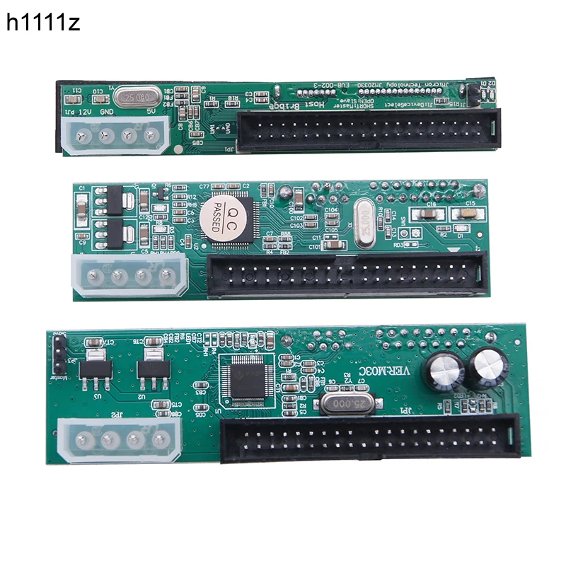 Adaptador SATA a IDE 2,5 "/3,5" Serial ATA SATA HDD a PATA IDE 39/40Pin convertidor 4Pin Power SATA a PATA conector Riser Board
