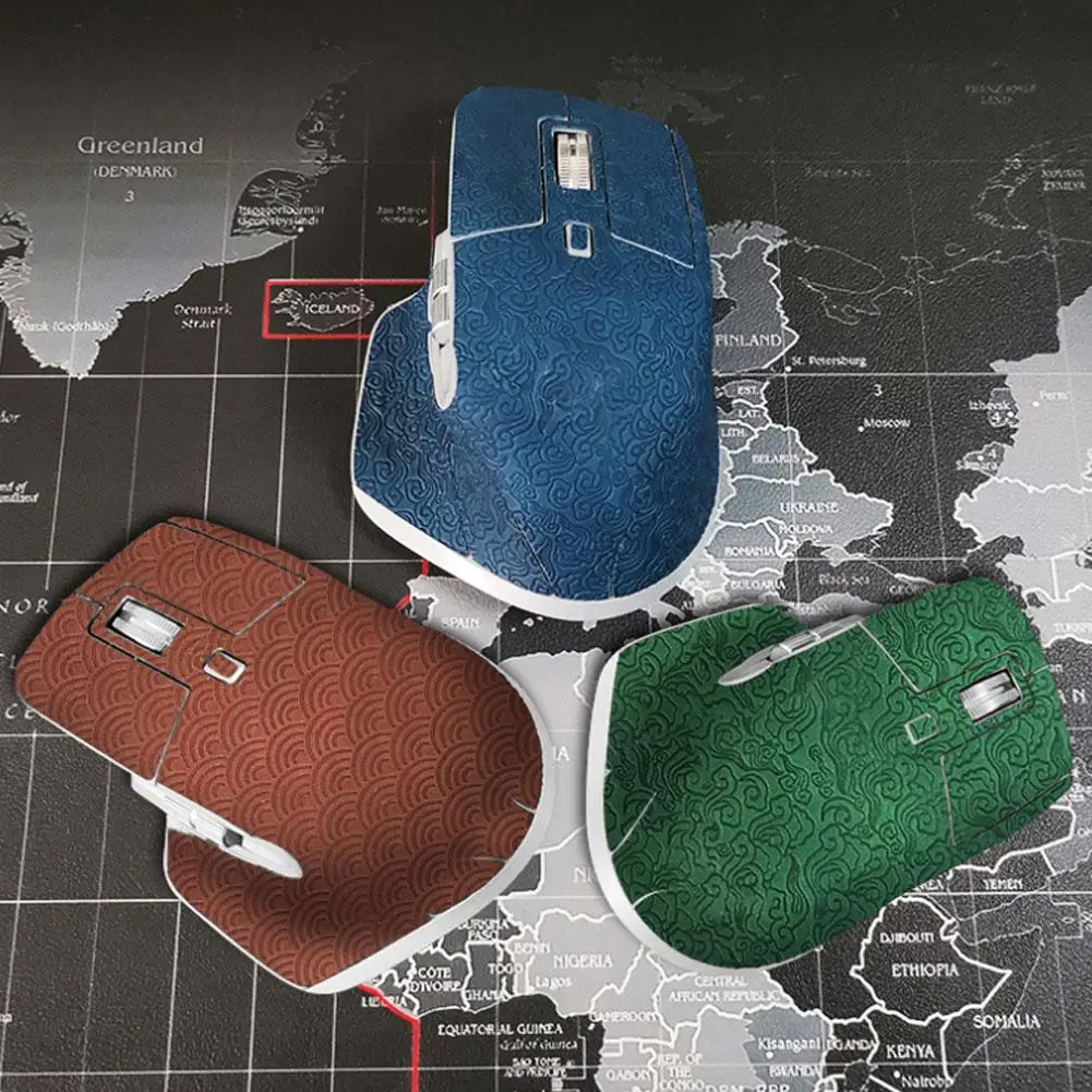 Pegatina de ratón antideslizante aplicable para Logitech MX Master3, cinta de agarre, patín hecho a mano, antideslizante, succiona el sudor - imagen 5