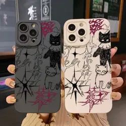 Funda de silicona Samsung Galaxy – Gato Y2K Retro