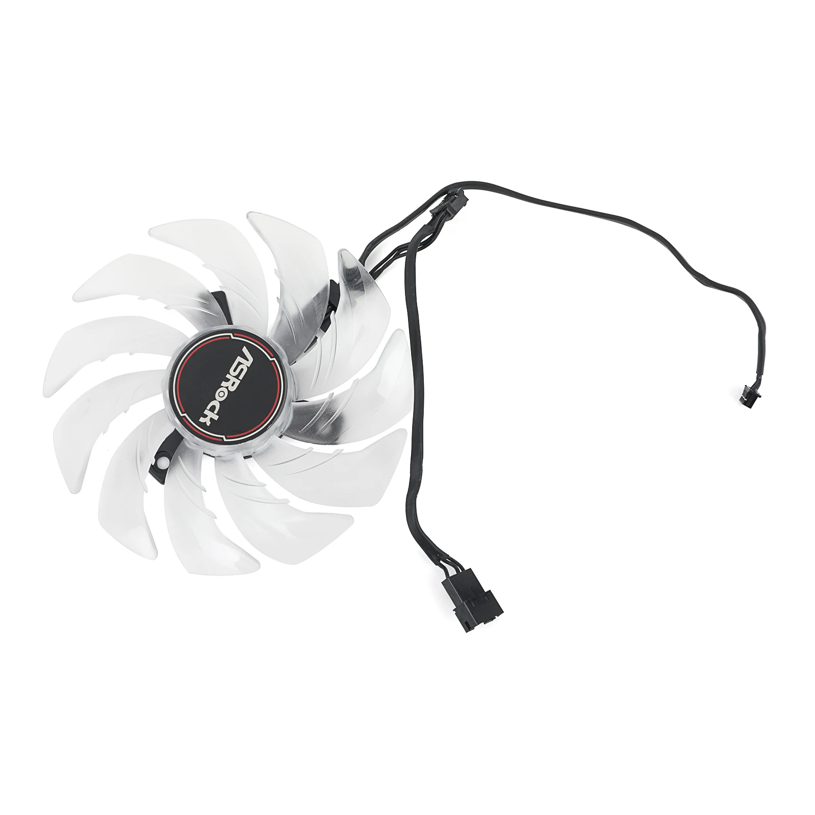 Nuevo ventilador enfriador de 87MM de repuesto para Asrock AMD Radeon RX 6600XT 6650XT Phantom Gaming gráficos tarjetas de vídeo ventiladores de refrigeración - imagen 3