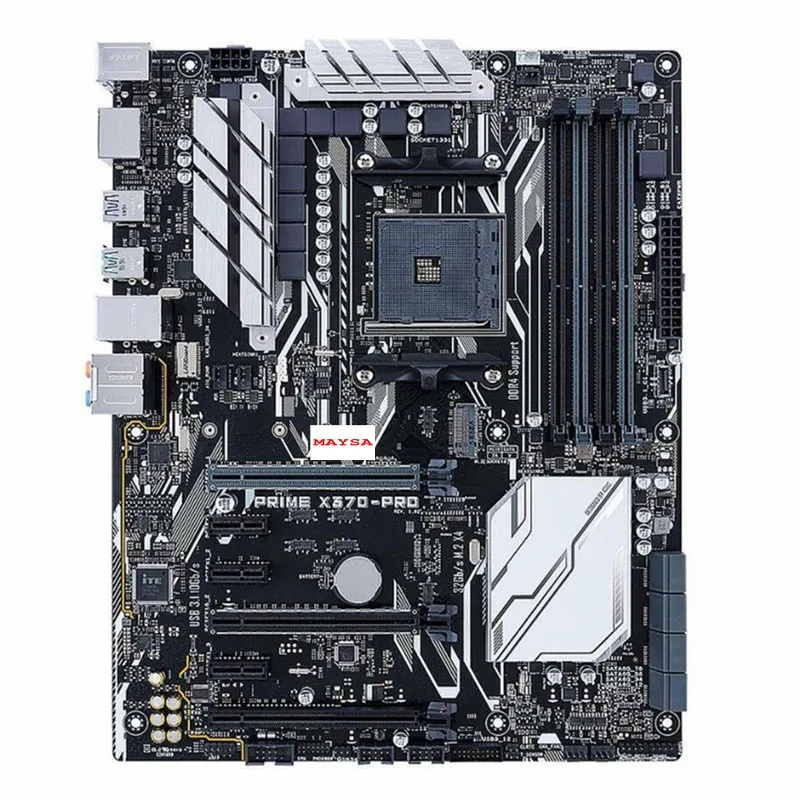 Placa base X370 para ASUS PRIME X370-PRO Socket AM4 4 x DDR4 64GB PCI-E 3,0 M.2 8 x SATA III HDMI ATX Ryzen/ 7th Ge CPU