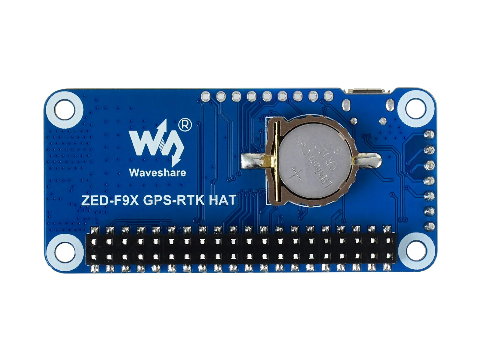 Waveshare ZED-F9P GPS-RTK HAT para Raspberry Pi, precisión de nivel centimétrico, módulo GPS diferencial RTK multibanda - imagen 4