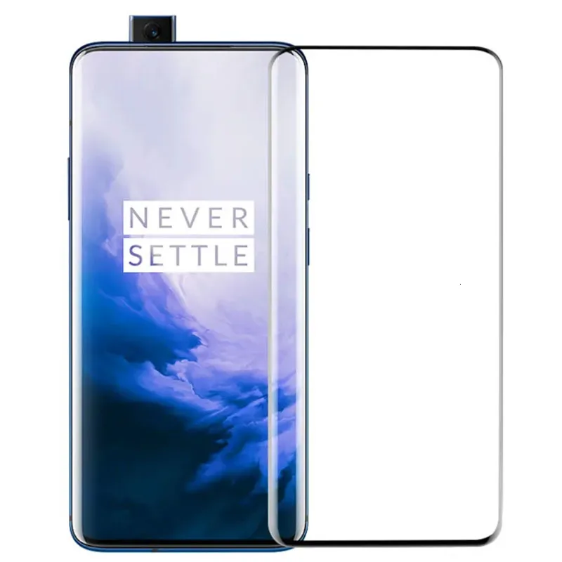 Vidrio protector para oneplus 7 pro protector de pantalla de vidrio templado en one plus 7 pro 7pro accesorios de vidrio película de teléfono seguridad 3d - imagen 5