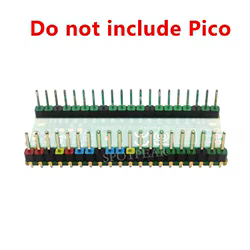 Raspberry Pi Pico 2 Cabezales GPIO Coloridos RP2350