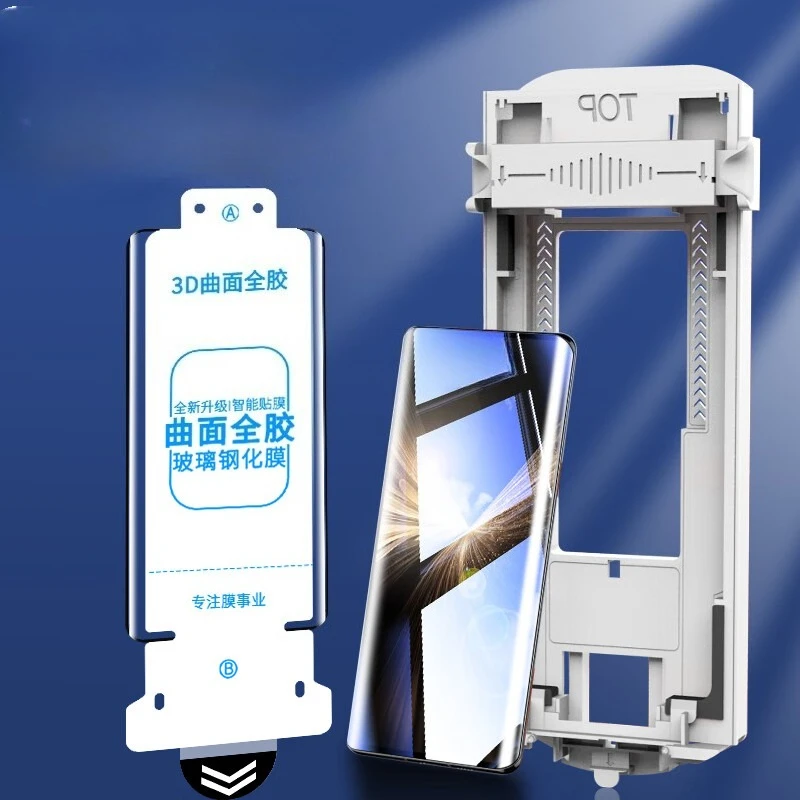 Para Honor Magic V5 MagicV3 MagicV2 protectores de pantalla de vidrio templado con pegamento completo curvo 3D película Premium sin polvo fácil instalación - imagen 2