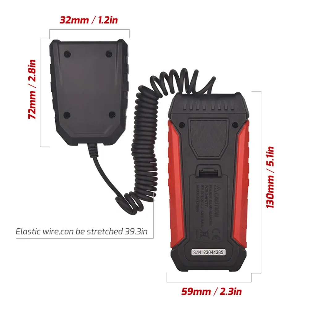 TASI TA630 Luxómetro Medidor de Lux Profesional Medidor de Luz Portátil Luxómetro de Alta Precisión 0.1- 200000 Fotomete del iluminómetro LUX - imagen 4