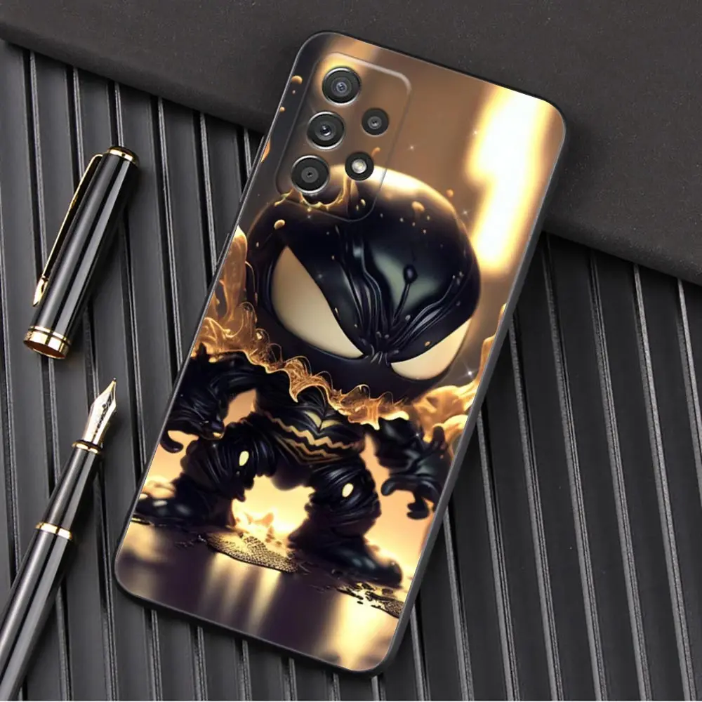 Funda de teléfono Galaxy A55 5G para Samsung A35 A34 A53 A54 A52 A51 A71 73 A72 A42 A31 A32 A33 Funda bebé lindo Marvel Venom Groot - imagen 3