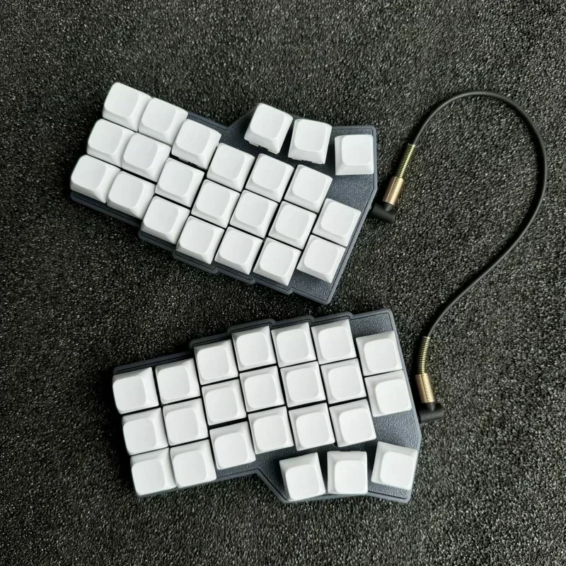 Corne V4.1 Kit de teclado dividido compatible con QMK/VIAL con cable RGB personalizado intercambio en caliente ergonómico DIY diseño de jugadores teclado de mano izquierda y derecha - imagen 5