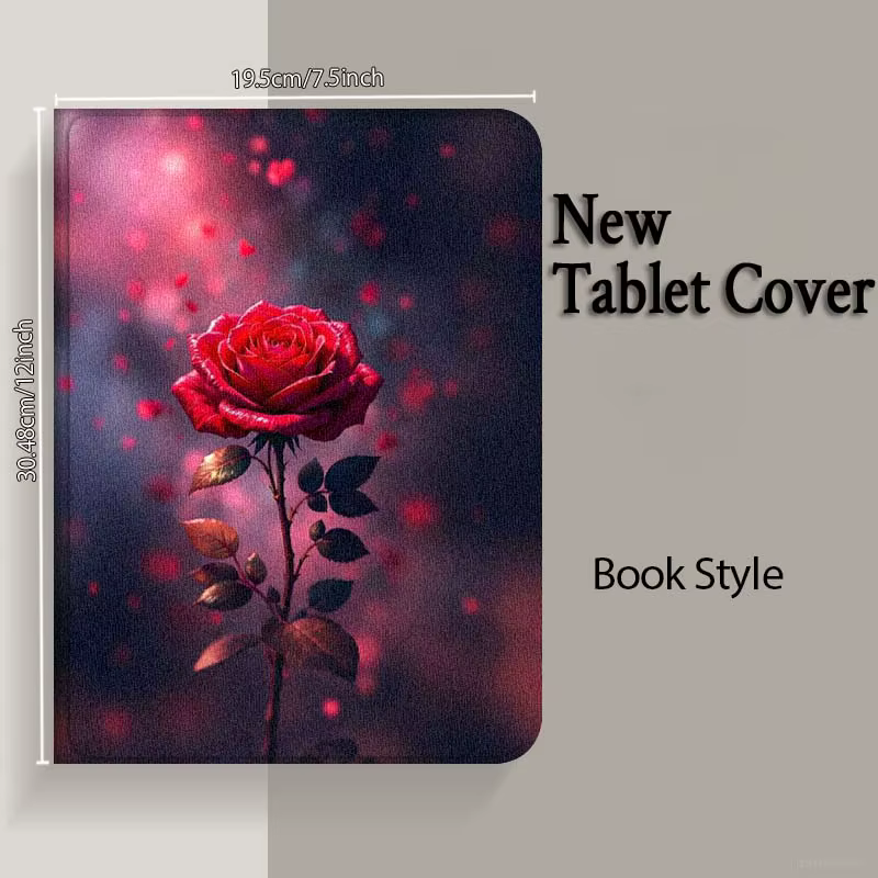 Hermosa funda de arte rosa para Huawei Honor Tab Magic Pad GT 6 X9 X8A X8 V8 V7 9 8 2 3 13,3 10 Pro pulgadas funda para tableta - imagen 5