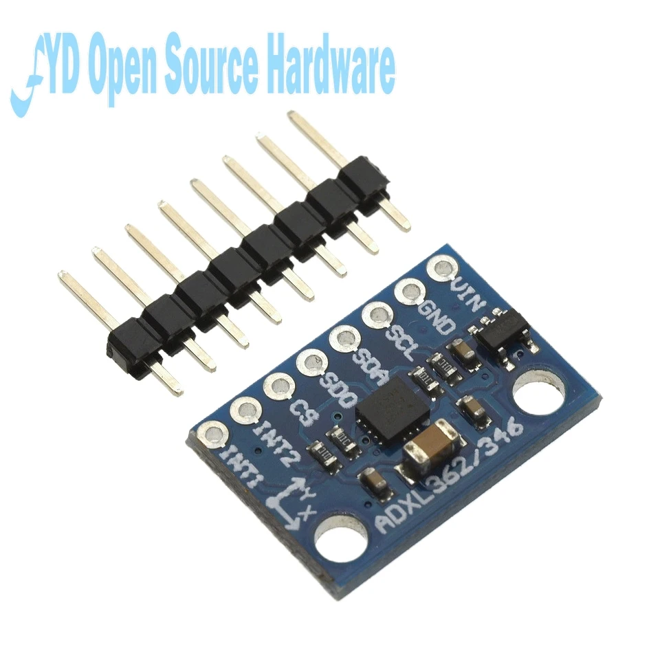 Módulo ADXL362 de acelerómetro de 3 ejes: salida SPI, detección de movimiento de alta resolución para proyectos Arduino y DIY - imagen 3