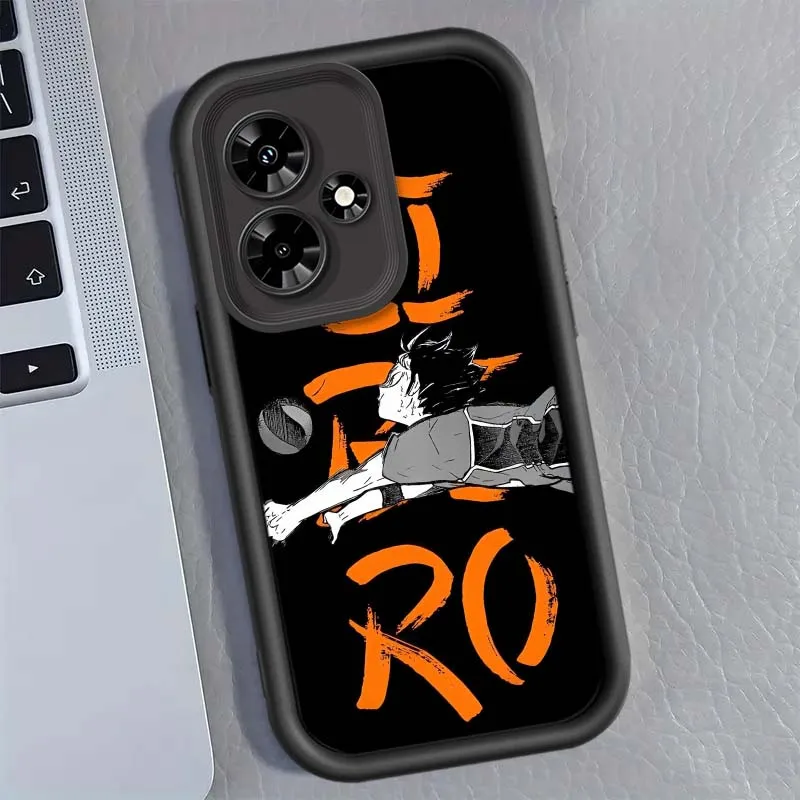 Nishinoya Yuu Anime para Infinix GT Hot 10 20 30 11 12 12i 20s 30i 40 40i 50 50i Pro Play NFC Eye Ladder funda de teléfono - imagen 3