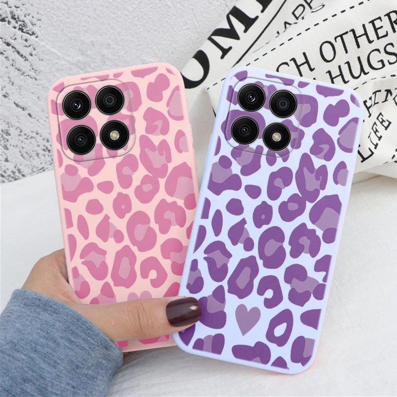 Para Honor X6B 5G X8B 200 Smart X6 X 6 70 Lite Funda de teléfono moda estampado de leopardo contraportada de silicona suave a prueba de golpes Funda Coque - imagen 3