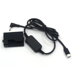 Canon EOS Convertidor USB‑C USB‑PD a batería simulada