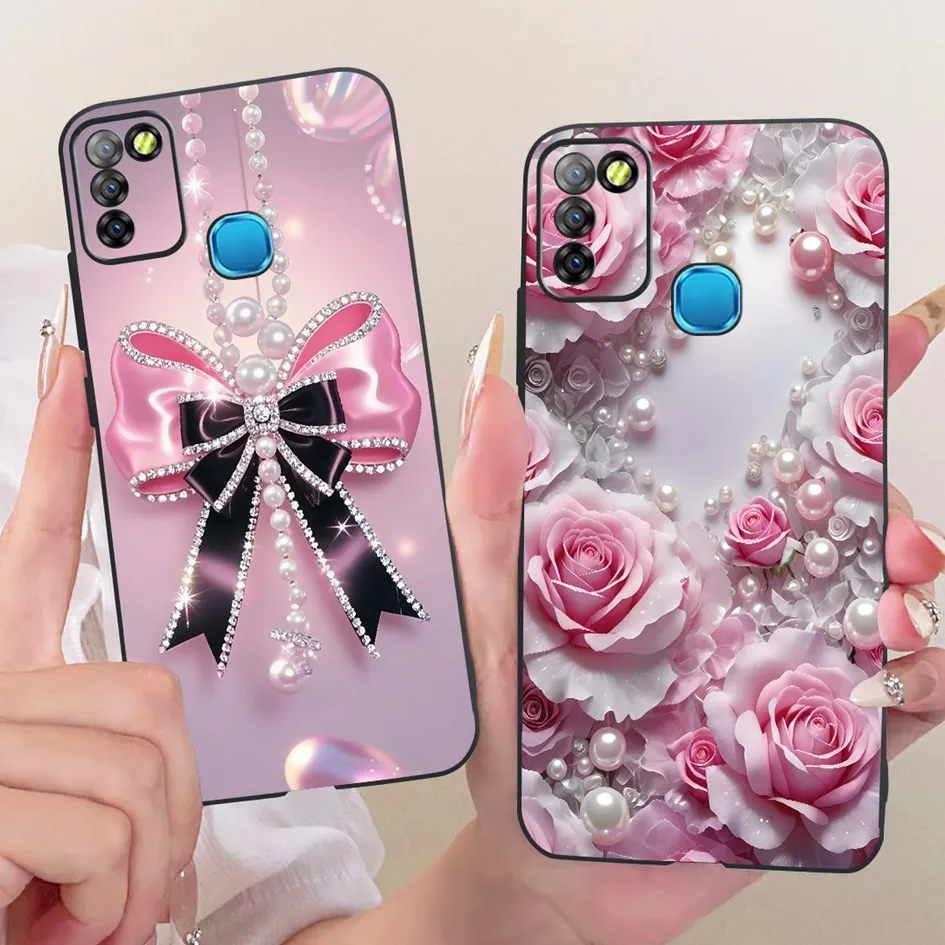 Funda de silicona con dibujos animados para Infinix Smart 5/Hot 10 Lite/Hot 11 Lite X657 X657C X657B, Fundas suaves de TPU a prueba de golpes - imagen 3