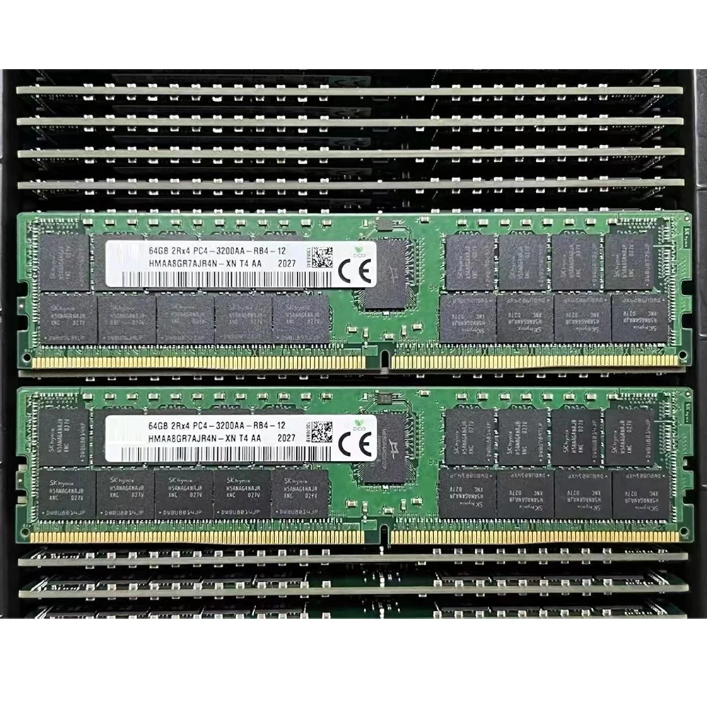 1 Uds HMAA8GR7AJR4N-XN 64G 2RX4 PC4-3200AA REG ECC para memoria de servidor SKhynix - imagen 5