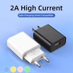 Cargador USB 5 V 2 A Universal de Pared para Viaje