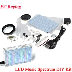 Kit Electrónico LED Visualizador de Espectro Musical DIY