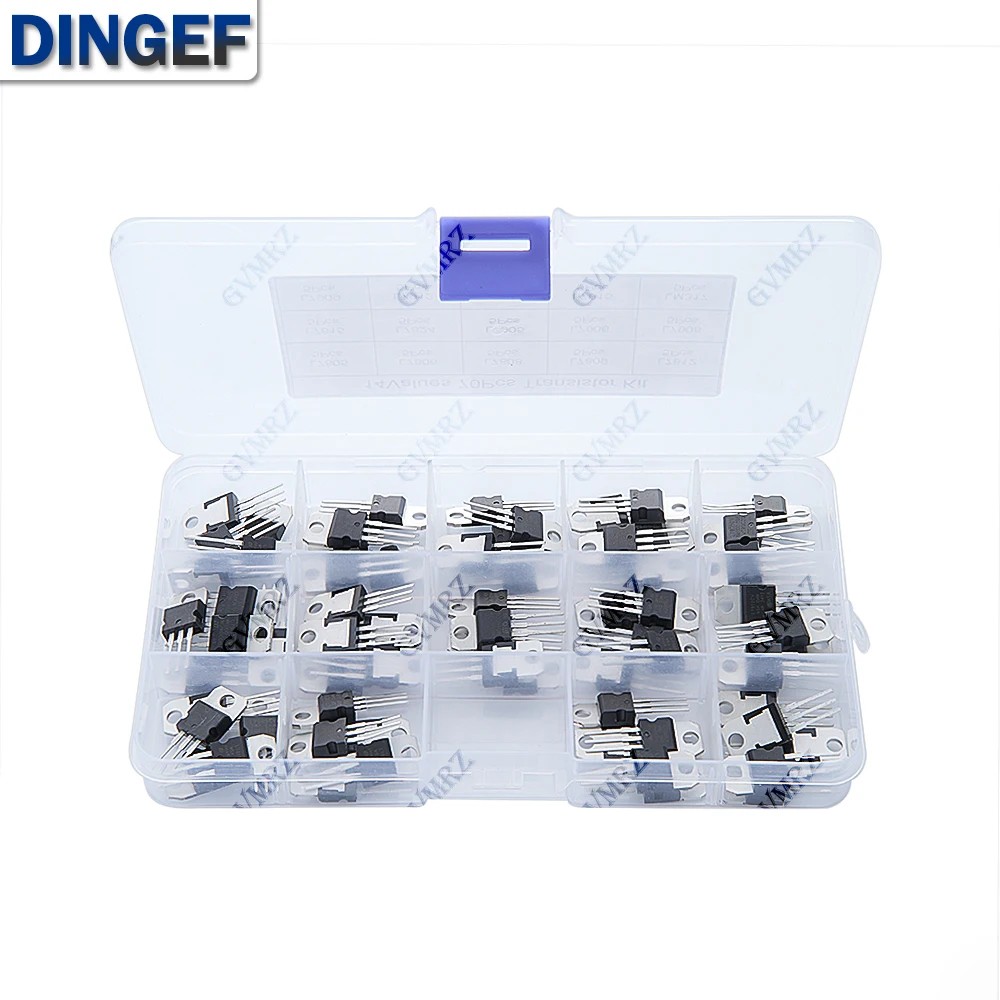 14 valores 70 Uds regulador de voltaje TO-220 cada uno KIT de 5 uds L7805 L7806 L7808 L7809 L7812 L7815 L7912 LM317 - imagen 3