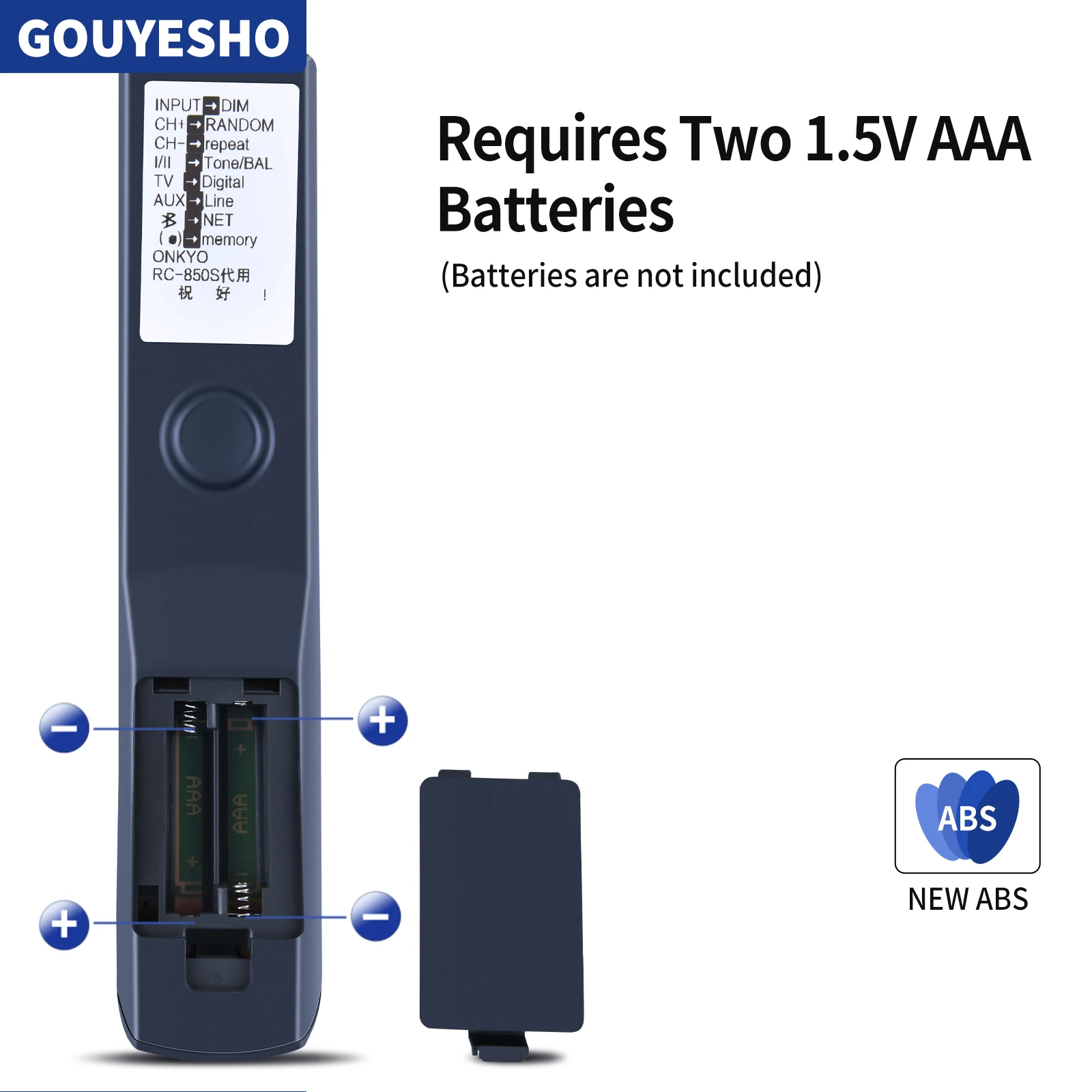 Mando a distancia para receptor de CD de red, Control remoto para Onkyo 24140850, RC-850S, CR-N755, CR-N755-B, CS-N765, CR-N775-B, CR-N755-S - imagen 4