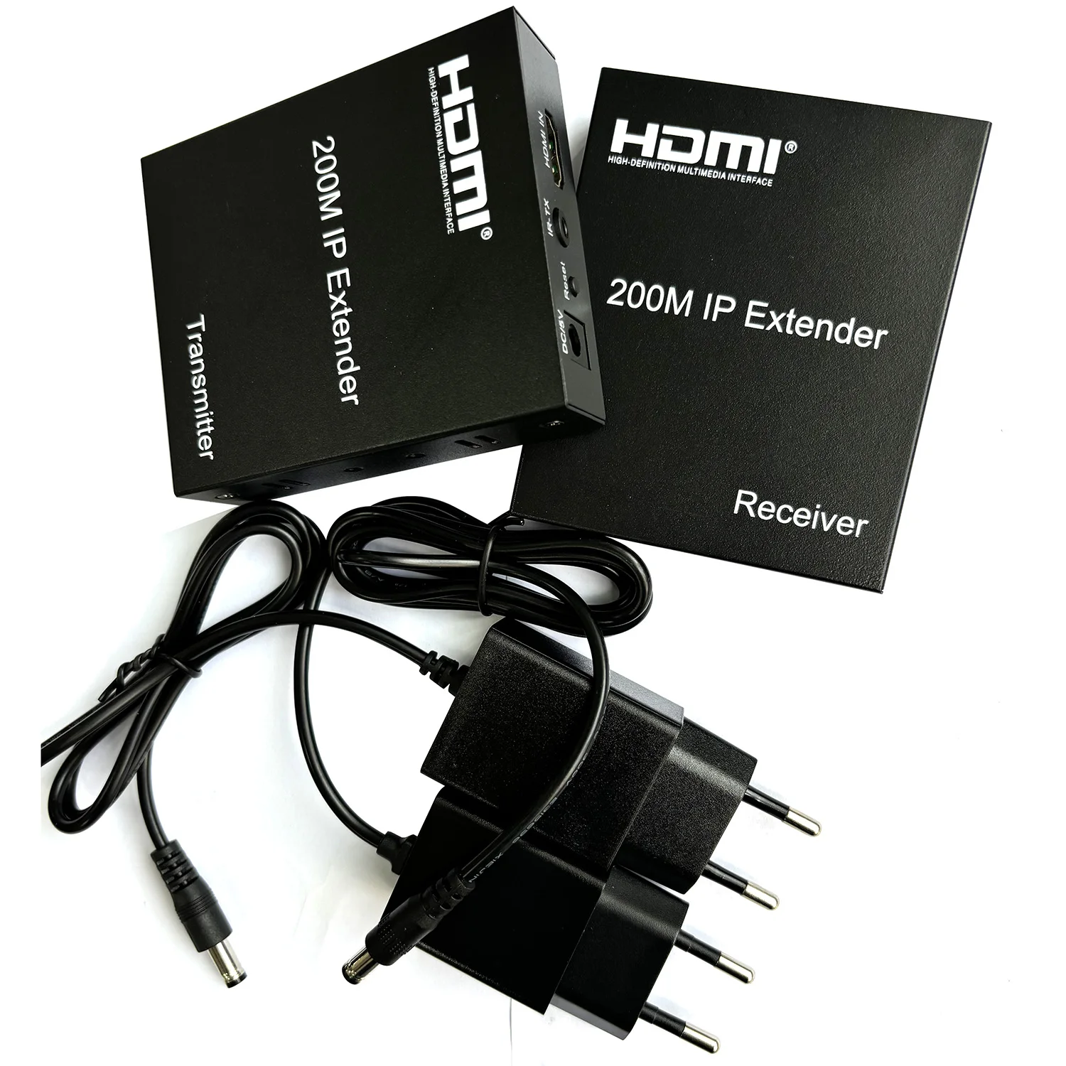 Transmisor y receptor IP de 150m y 200m a través de Cable CAT5e CAT6 RJ45, convertidor de Audio y vídeo, extensor HDMI Ethernet para ordenador portátil y PC a TV - imagen 2