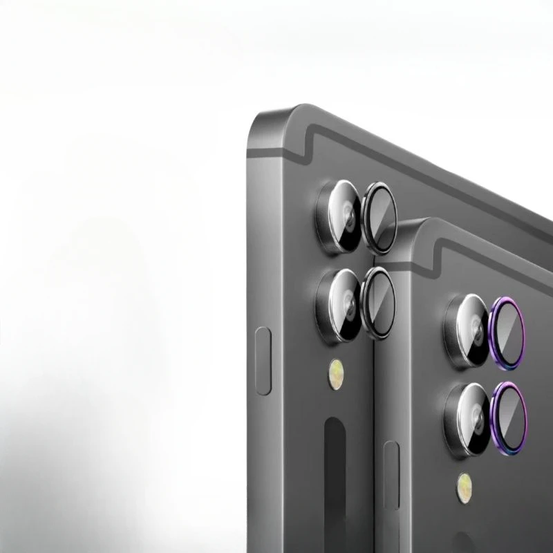 1 Juego de película protectora de lente para Samsung Galaxy Tab S10 Plus, protectores de cámara con anillo Ultra metálico para SAM TabS10 + S10Ultra, cristal de lente - imagen 2