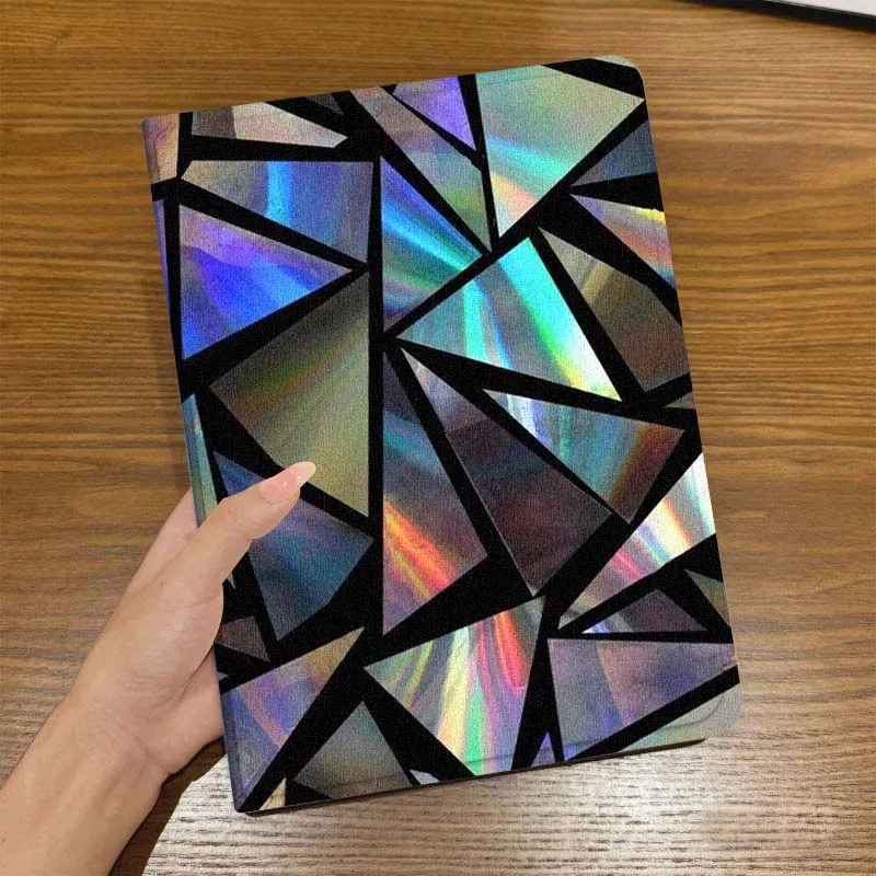 Figura geométrica empalme fresco para Huawei MediaPad MatePad Air M6 M5 M2 T10s T5 C5e 10 11 12X10,8 SE Pro funda para tableta - imagen 3