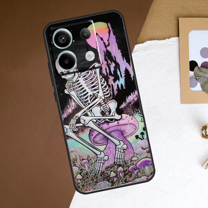 Funda psicodélica de setas para Xiaomi Redmi Note 14 13 12 11 10 9 Pro 10S 11S 12S 15C 15 14C 13C 10C 12C - imagen 2