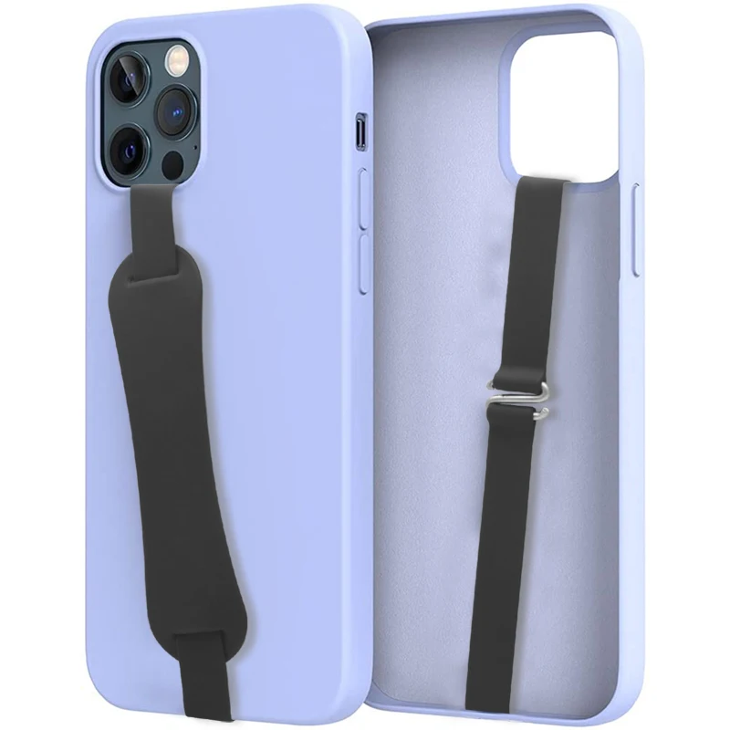 Correa de silicona para funda de teléfono móvil con Clip, soporte de bucle para funda de iPhone y Samsung, pulsera elástica para teléfono - imagen 5