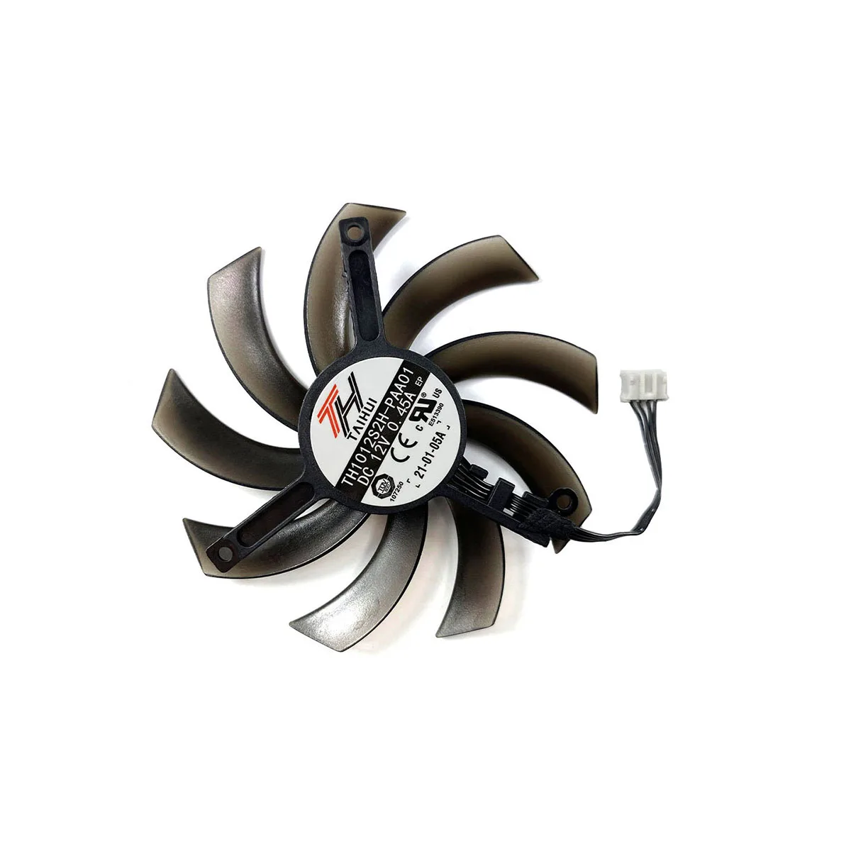 Para PALIT GeForce RTX2060 GTX1660 1660S 1660ti StormX ventilador de repuesto para tarjeta gráfica TH1012S2H-PAA01 - imagen 5