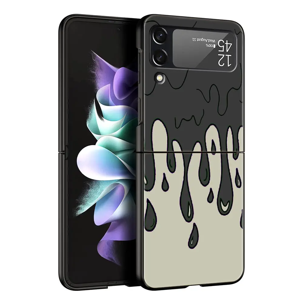 Funda de teléfono para motocicleta Boy para Samsung Galaxy Z Flip3 Flip4 Flip5, carcasa para Z Flip 3 4 5 6 7, funda trasera plegable dura - imagen 3