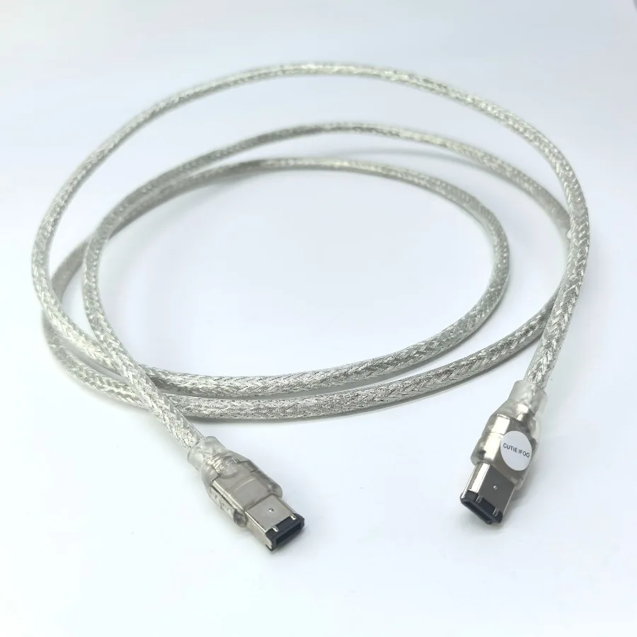 Cable de extensión de datos de 6 pines a 6P IEEE1394 Firewire 1,8 m macho para computadora impresora escáner cámara DV - imagen 3