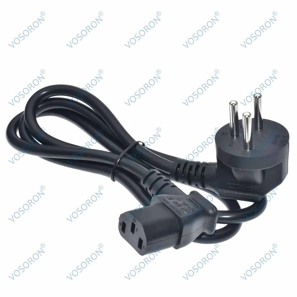 Israel SI-32 Cable de alimentación de ángulo recto PDU hembra IEC C13 con enchufe de 3 pines (arriba/abajo/ángulo izquierdo/derecho) para UPS/PC/Monitor/impresora/TV - imagen 3