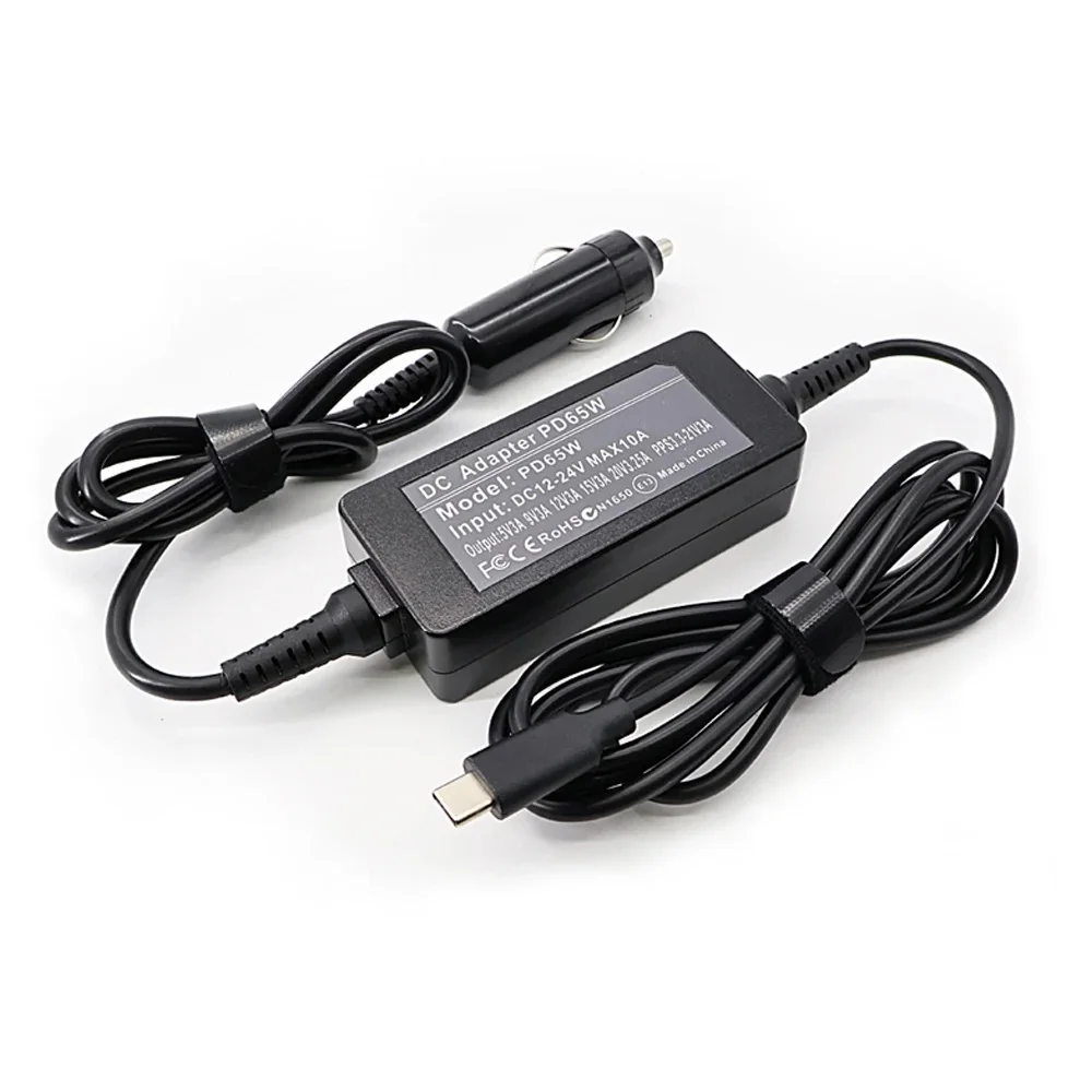 Cargador de coche tipo C de 12V-24V, adaptador Universal USB C PD para coche, encendedor de cigarrillos de 5V, 9V, 12V, 15V, 3A, 20V5A, adaptador CC para Macbook y portátil - imagen 2