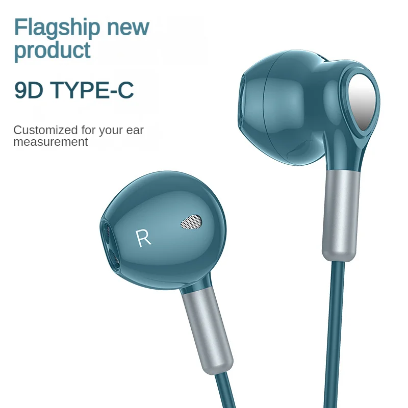 Auriculares digitales de 32 bits 9D Supergraves tipo C y 3,5mm, auriculares intrauditivos con bobina móvil de 14mm, auriculares magnéticos BES/DAC para jugadores con micrófono HD - imagen 4