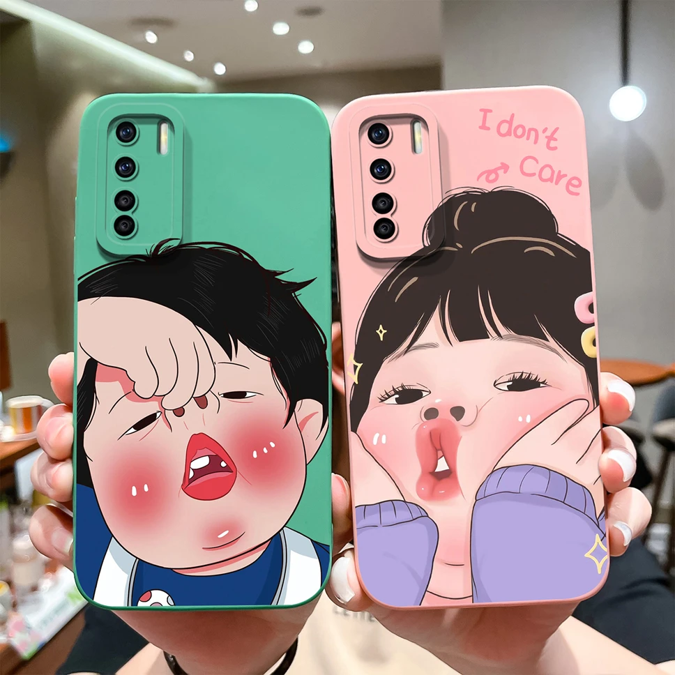 Para Oppo Reno3 Pro 4G 5G funda de teléfono diseños encantadores funda protectora antideslizante de silicona líquida suave para Oppo Reno 3 Shell - imagen 4