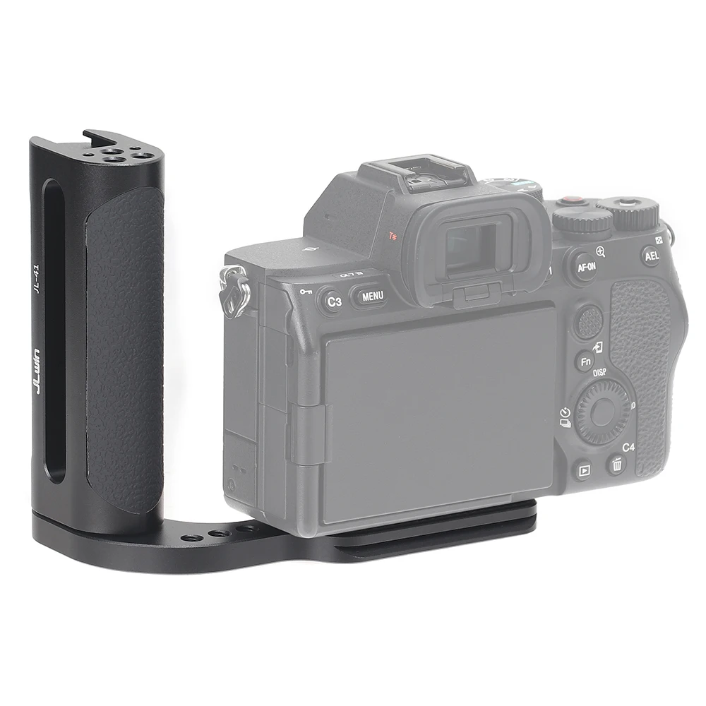 FOTGA-mango lateral izquierdo para cámara de disparo Vertical, placa L de liberación rápida con ranuras para tornillos 1/4 para cámaras Sony, Nikon y Canon - imagen 3