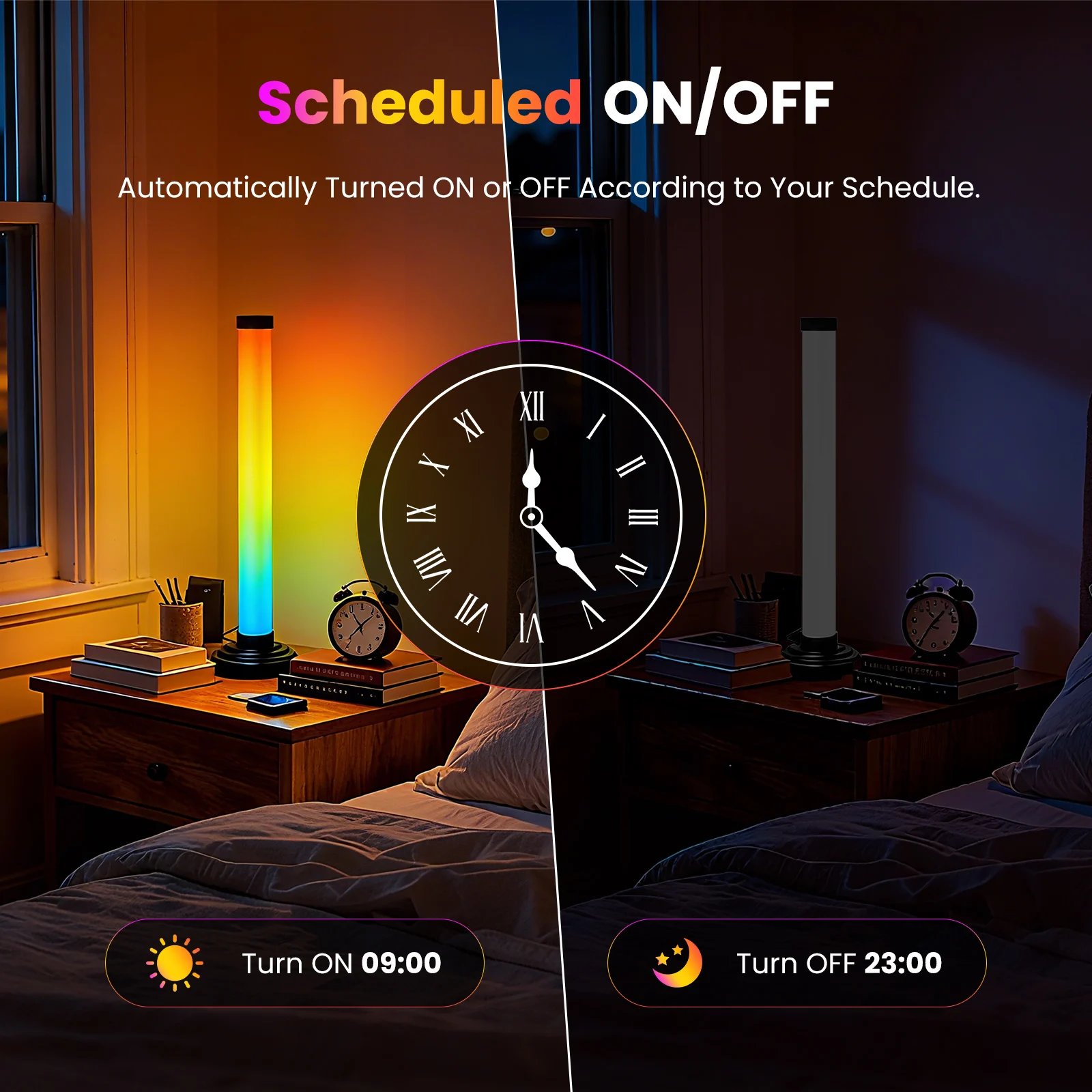 Barra de luz musical RGBIC, luces de ritmo, Control remoto y por aplicación, tira de luz de escritorio, lámpara de ambiente USB para sala de juegos, retroiluminación de TV - imagen 4