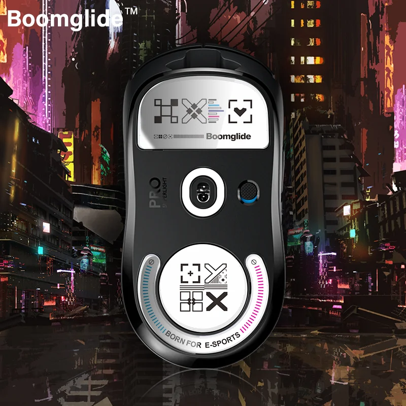 BOOMGLIDE GlassMouse pies compatibles con Logitech G502 Hero ratón con cable esports accesorio de ratón para juegos - imagen 5