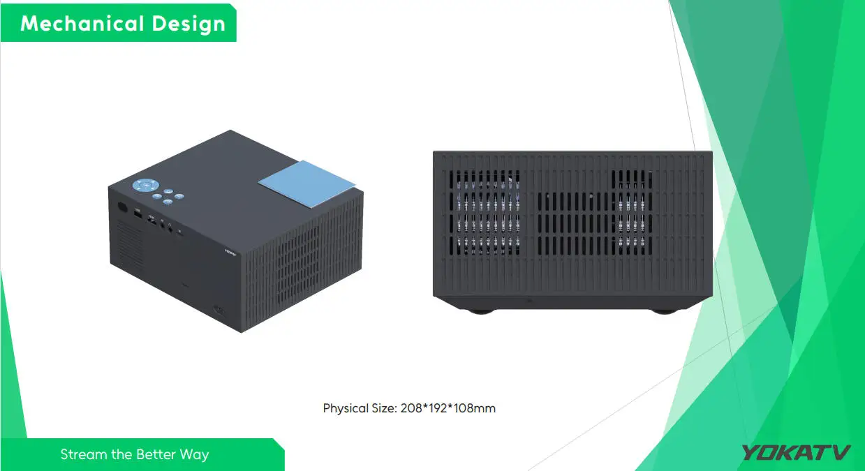 [Genuino] el más nuevo decodificador YOKATV IPP1 4K proyector Android11 certificación de Google WiFi BT5.0 el mejor proyector de cine en casa portátil - imagen 2