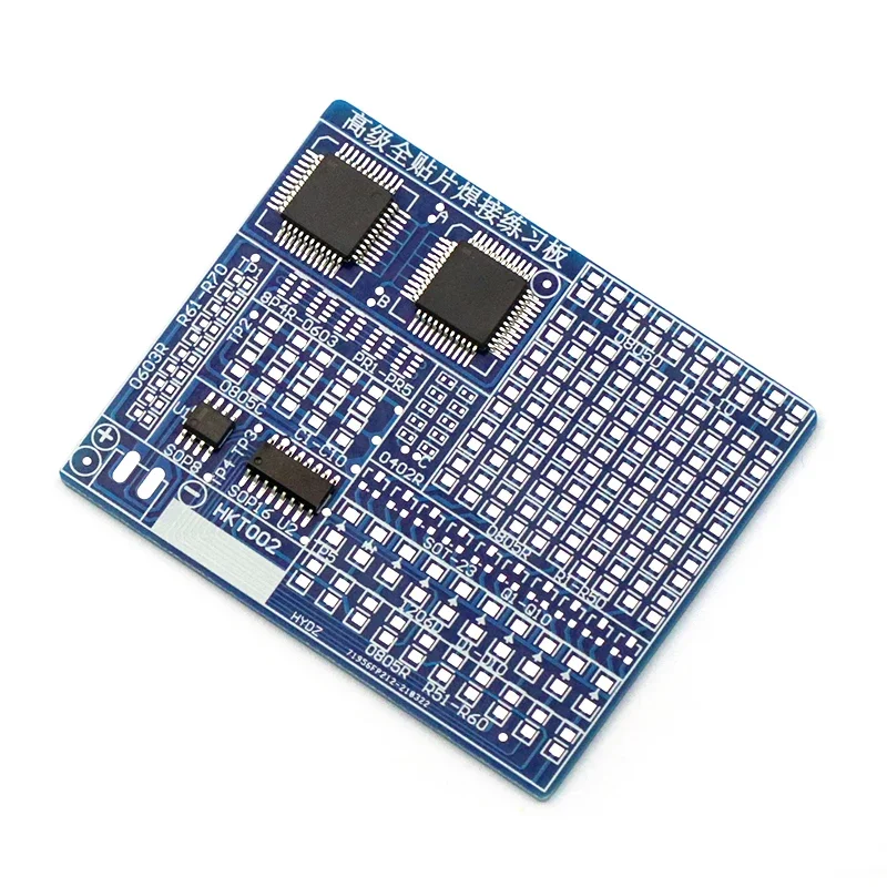 1 Uds SMD tablero de práctica de soldadura de parche completo avanzado componentes electrónicos SMT entrenamiento de habilidades PCB Kit de práctica de soldadura DIY - imagen 4