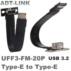 ADT Cable Extensión USB 3.2 Tipo E - Panel Frontal 20 Pines de PC