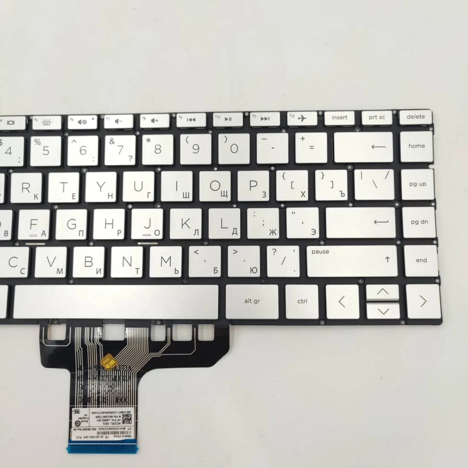 Diseño US RU FR para teclado de ordenador portátil HP ENVY X360 13-AN 13-AQ 13-AH 13-AG 13-AR TPN-W133 W144 Q214 W141 - imagen 4