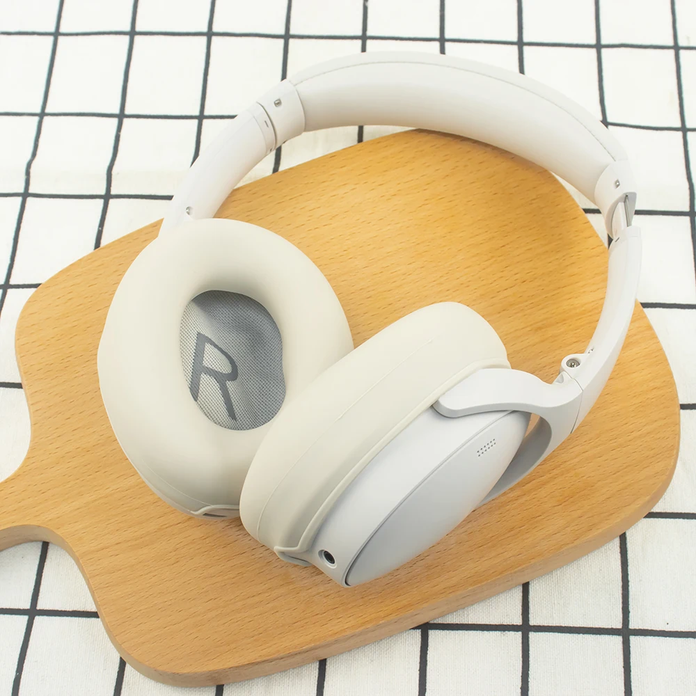 Funda de silicona para auriculares, almohadillas de repuesto para los oídos, almohadillas para los oídos, almohadillas de espuma viscoelástica para Bose QuietComfort/QuietComfort Ultra - imagen 4