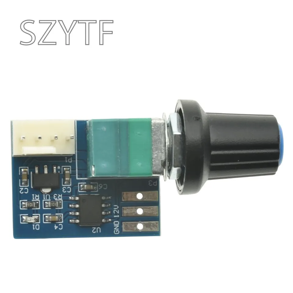 Regulador de ventilador PWM, controlador de velocidad de 12V, canal único de 4 pines, silencioso de baja potencia para ventiladores de caja de computadora - imagen 5