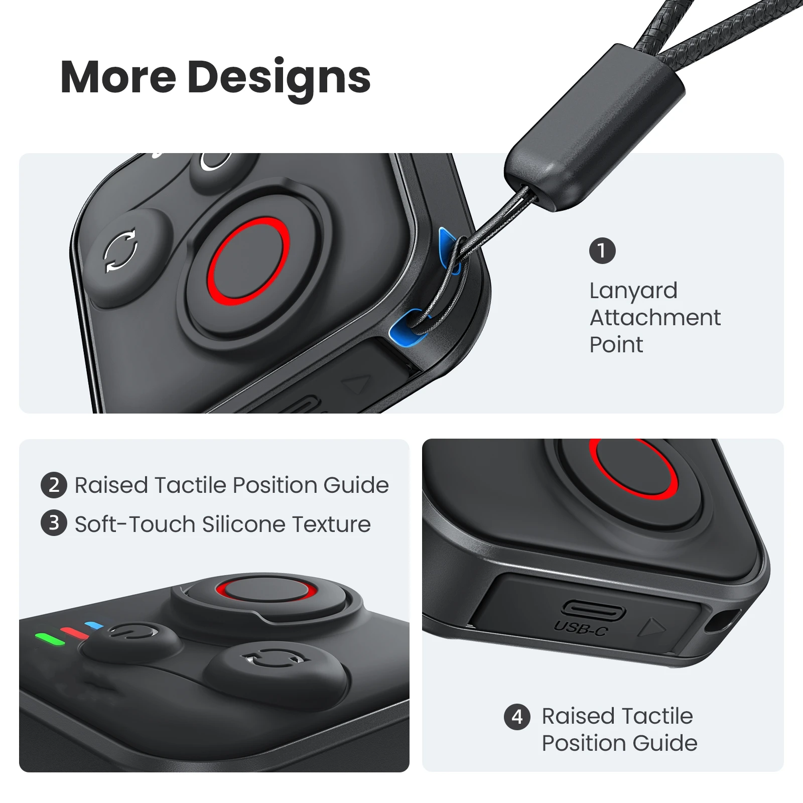 Mando a distancia para Selfie Insta360 X5/X4/X3/Go 3S/Ace Pro 2, cámara de acción, Control remoto compatible con Bluetooth