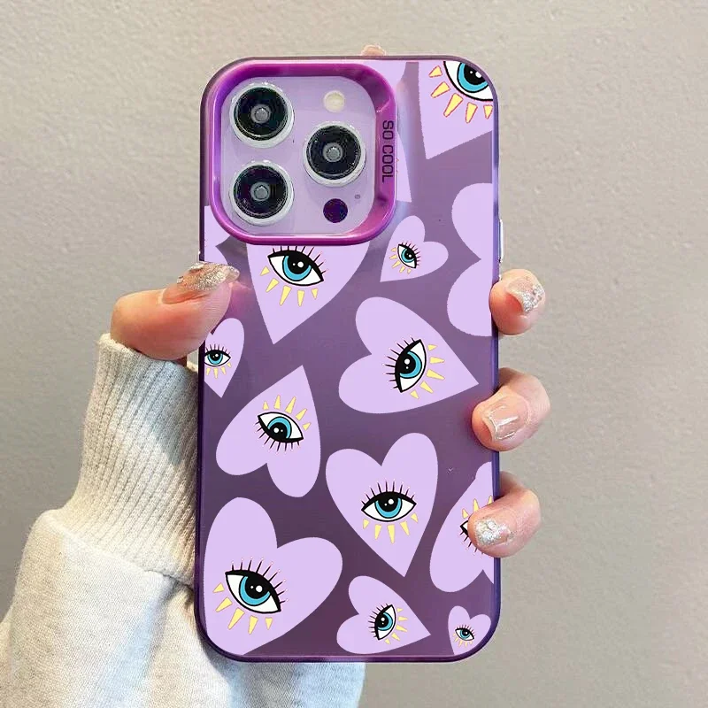 Funda nueva con estampado de ojos malvados de moda para Samsung Galaxy A16 A06 A35 A55 A25 A05S A15 A54 A34 A24 A14 4G 5G - imagen 3